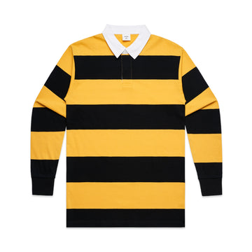 Men's Rugby Stripe Jersey | Custom Blanks - Band Merch and On-Demand Designer Shirts