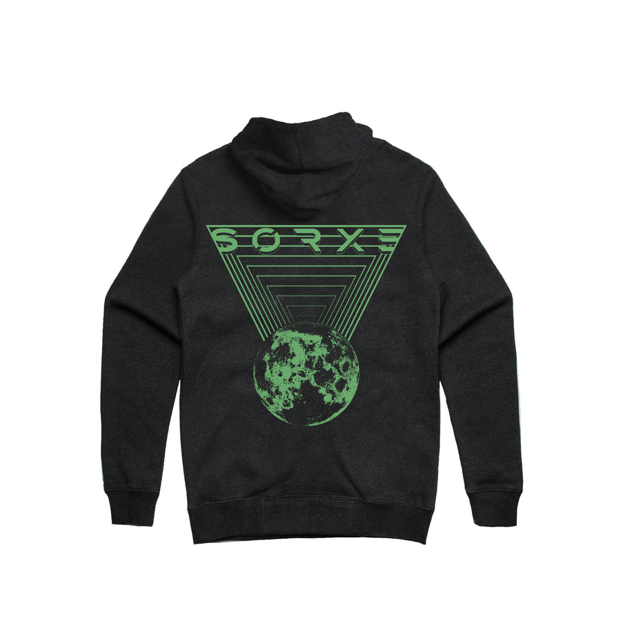 SORXE - Moon Unisex Mid-Weight Pullover Hoodie - Band Merch and On-Demand Designer Shirts