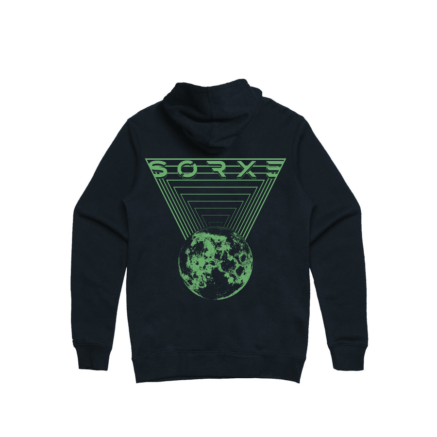 SORXE - Moon Unisex Mid-Weight Pullover Hoodie - Band Merch and On-Demand Designer Shirts