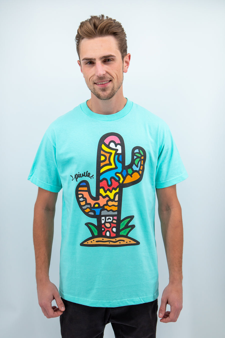 J Pierce - Cactus Pattern: Unisex Tee Shirt | Arena