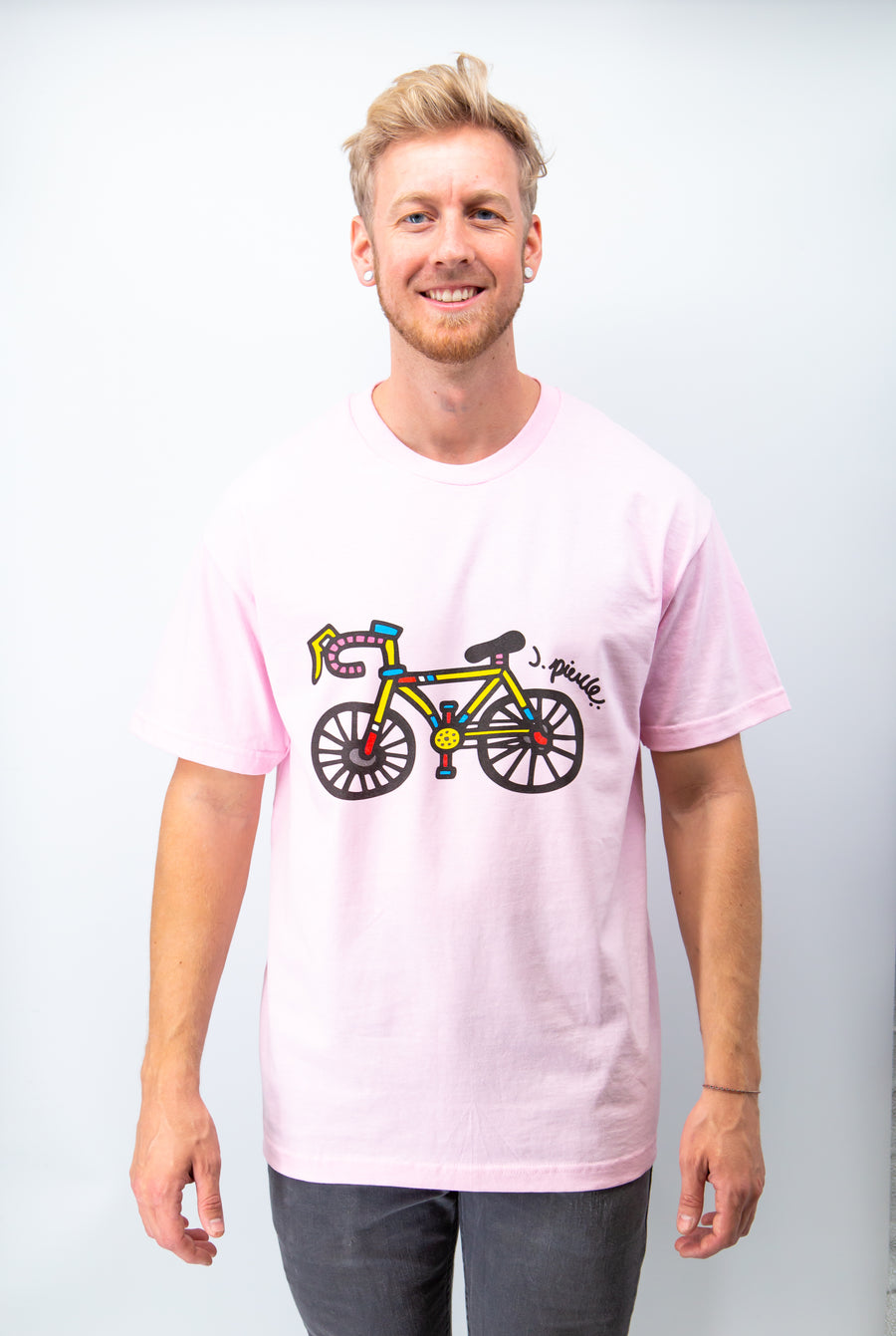 J Pierce  - Cycling: Unisex Tee Shirt | Arena