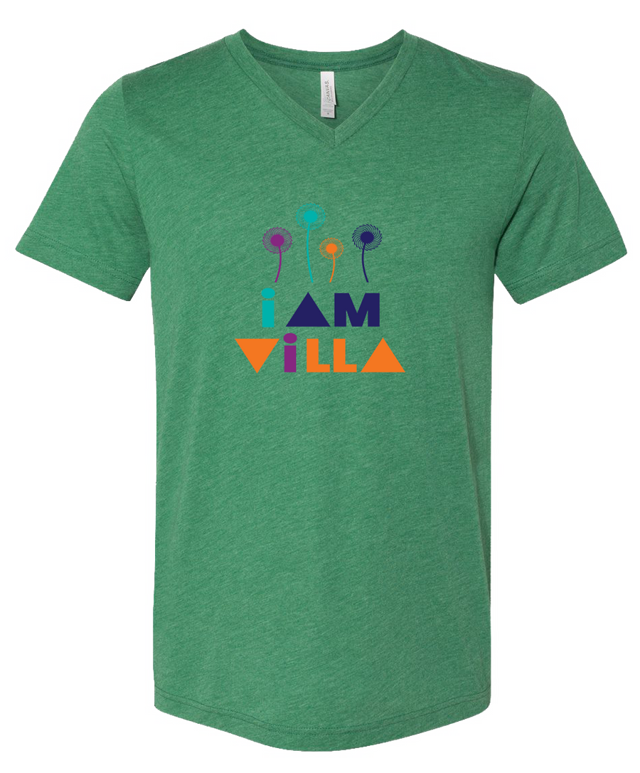 Villa Montessori - I am Villa Unisex V-Neck | Triblend Tee