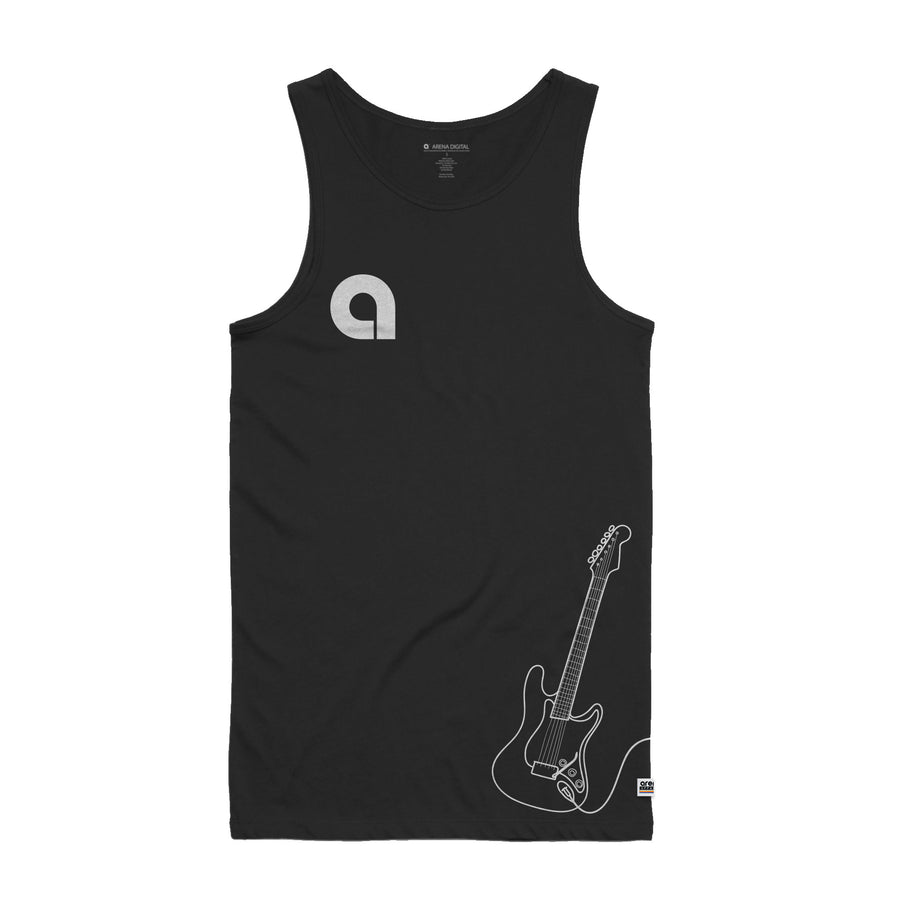Arena Guitar - Men's Tank Top - Band Merch and On-Demand Designer Shirts