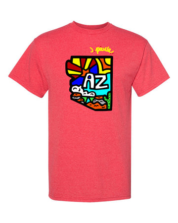 J. Pierce - State of AZ: Unisex Tee Shirt | Arena - Band Merch and On-Demand Designer Shirts