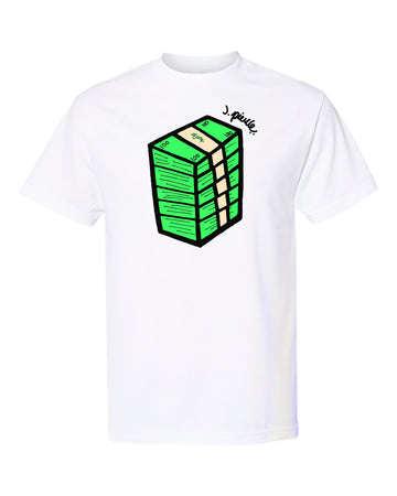 J Pierce  - Money Stack: Unisex Tee Shirt | Arena