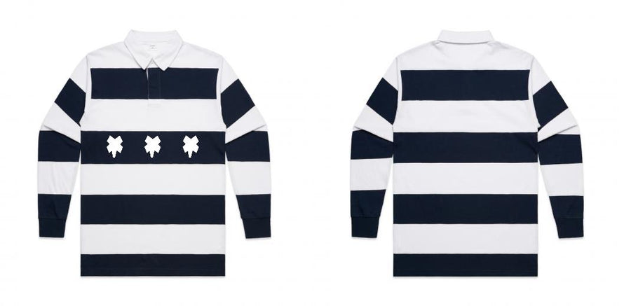 Men's Rugby Stripe Jersey | Custom Blanks