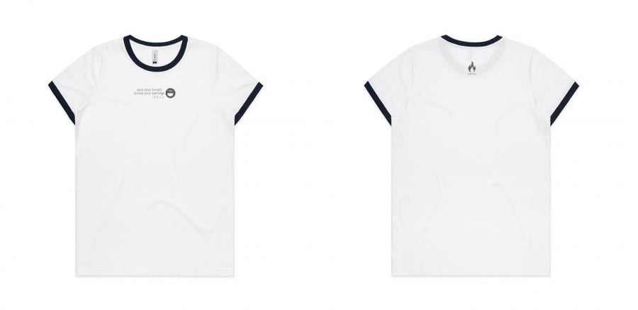 Women's Ringer Tee Shirt | Custom Blanks