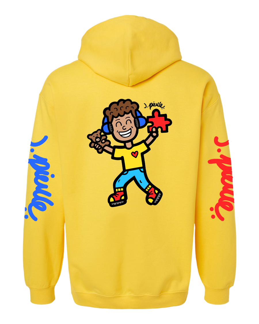 J Pierce - Autism: Heavy Blend Hooded Sweatshirt