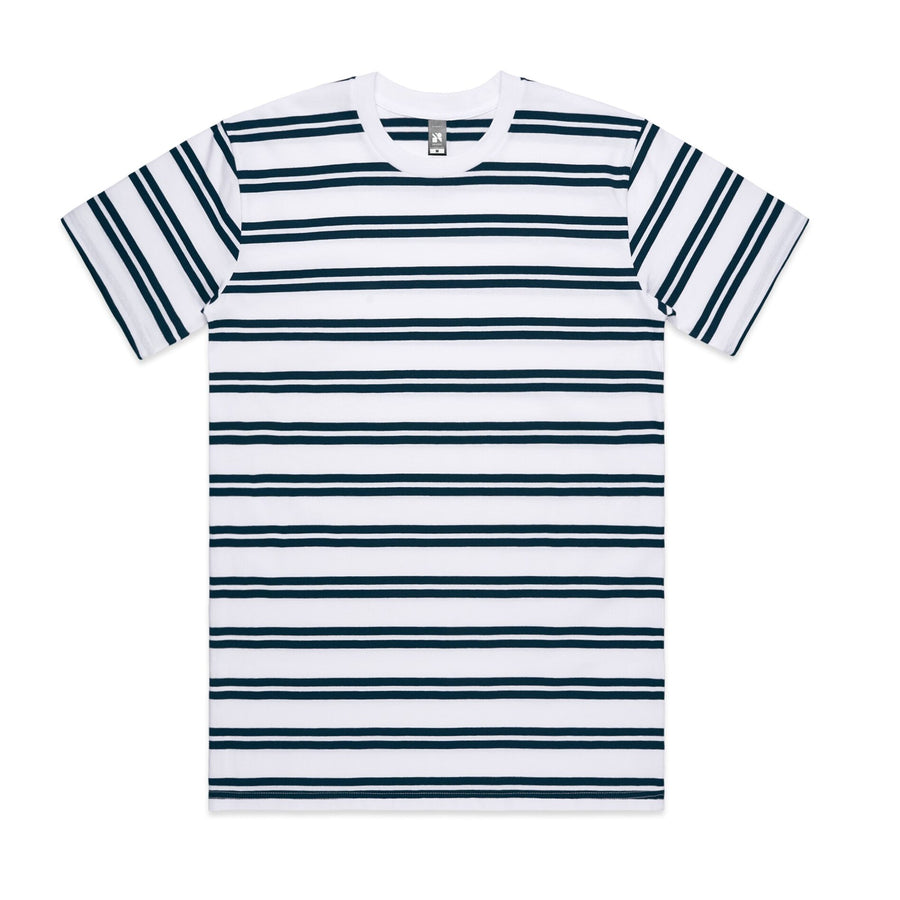 Men's Classic Stripe Tee Shirt | Custom Blanks - Band Merch and On-Demand Designer Shirts
