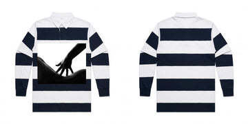 Men's Rugby Stripe Jersey | Custom Blanks