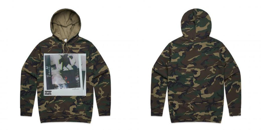 Men's Stencil Camo Hoodie | Custom Blanks