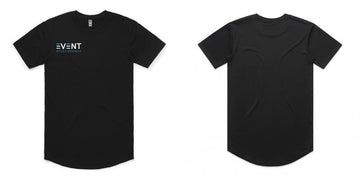 Men's Curved Hem Tee Shirt | Custom Blanks