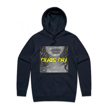 Men's Oversized Stencil Hood | Custom Blanks