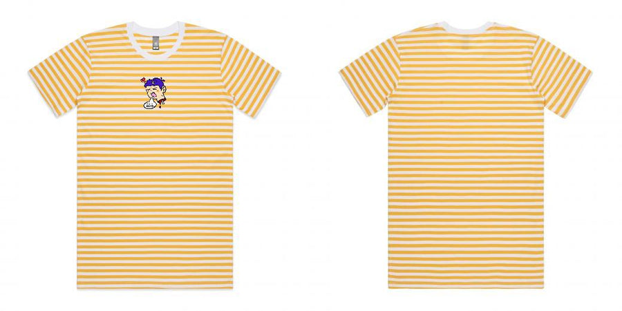 Men's Staple Stripe Tee Shirt | Custom Blanks