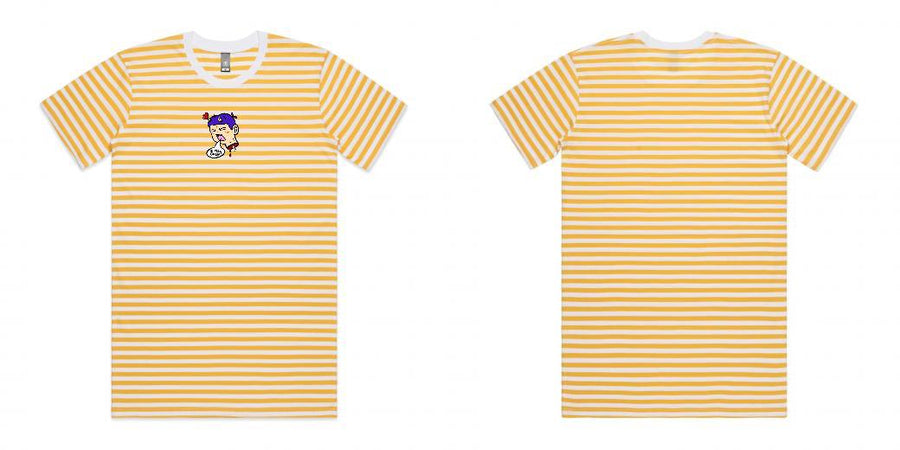 Men's Staple Stripe Tee Shirt | Custom Blanks