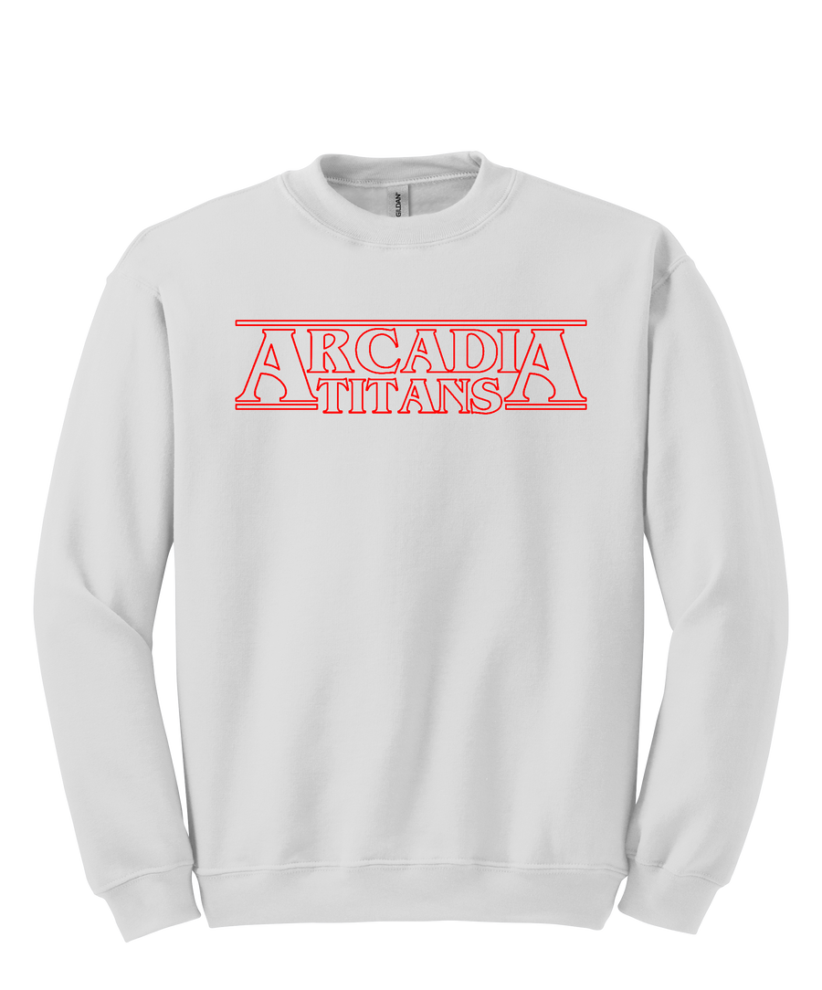 Arcadia Titans High School : Stranger Arcadia | Unisex Crewneck Sweatshirt
