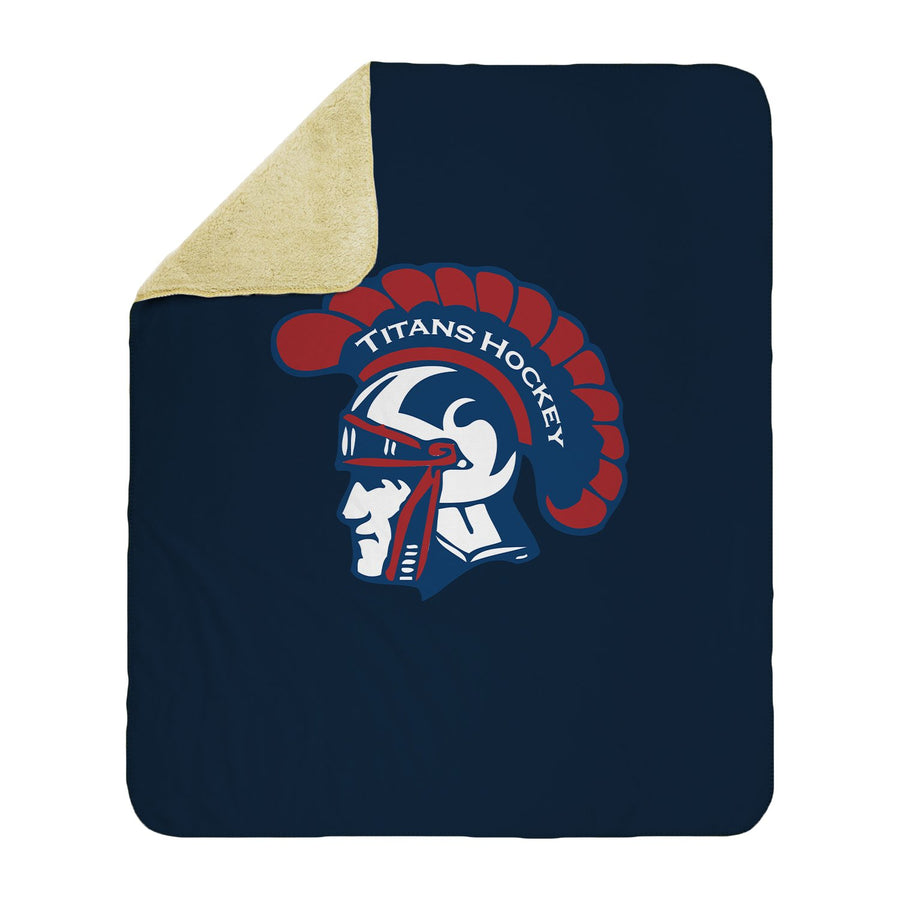 Arizona Titans Hockey -Micro Mink Sherpa Blanket