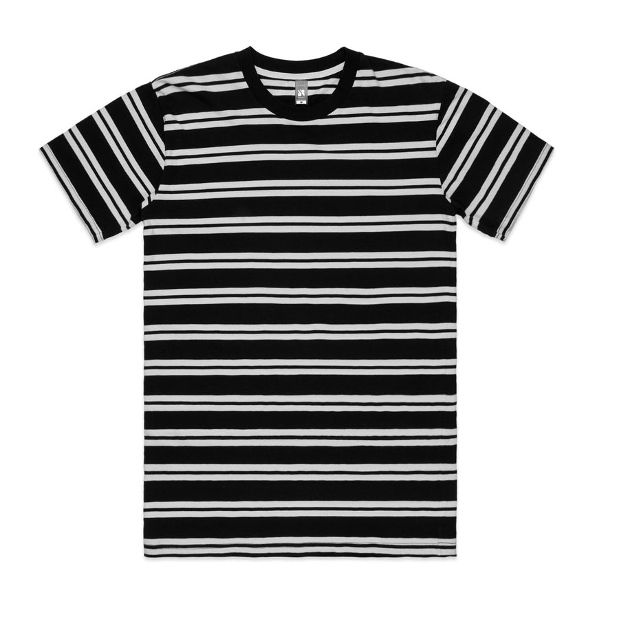 Men's Classic Stripe Tee Shirt | Custom Blanks - Band Merch and On-Demand Designer Shirts