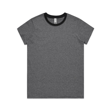 Women's Line Stripe Tee Shirt | Custom Blanks - Band Merch and On-Demand Designer Shirts