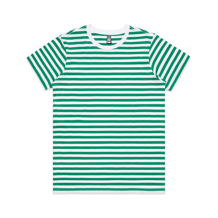 Women's Maple Stripe Tee Shirt | Custom Blanks - Band Merch and On-Demand Designer Shirts