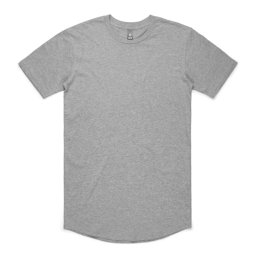 Men's Curved Hem Tee Shirt | Custom Blanks - Band Merch and On-Demand Designer Shirts