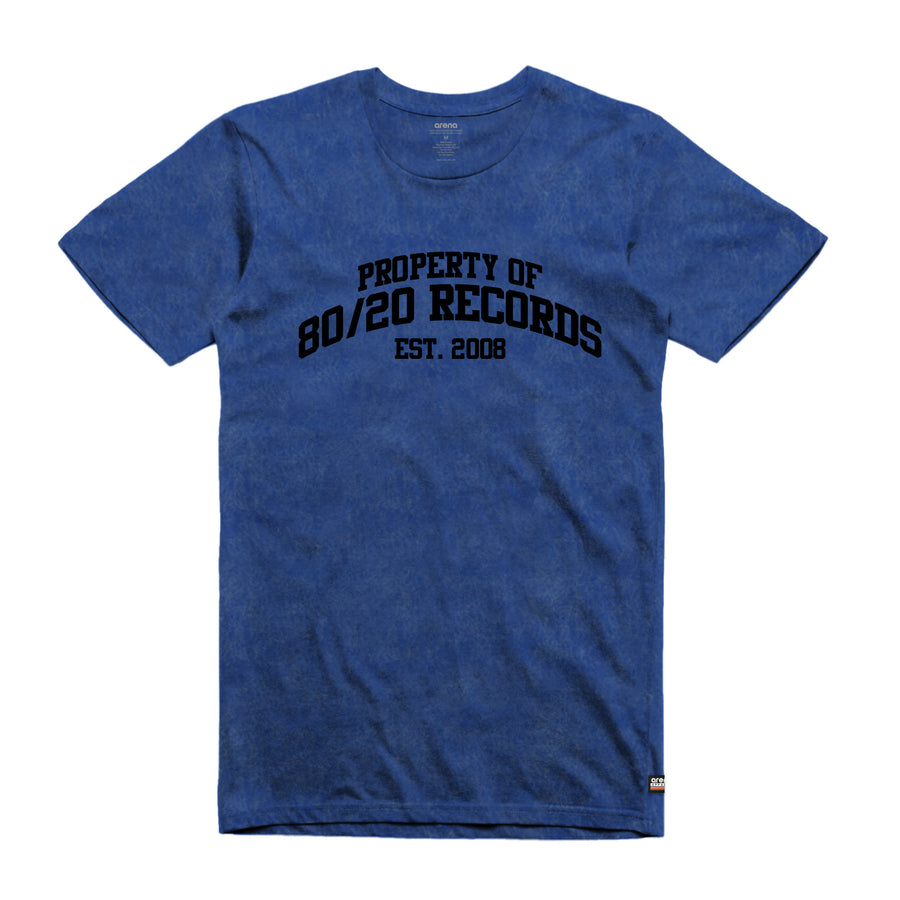 80/20 Records - Tumble Tee Shirt - Band Merch and On-Demand Designer Shirts