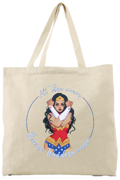 Arcadia Titans High School : Arcadia WonderWoman-Legacy Collection | Canvas Tote Bag