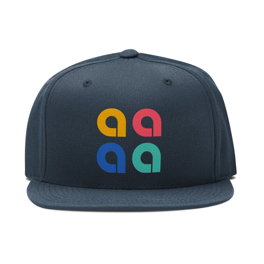 A Squared - Classic Snapback Hat - Band Merch and On-Demand Designer Shirts