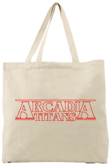 Arcadia Titans High School : Stranger Arcadia | Canvas Tote Bag
