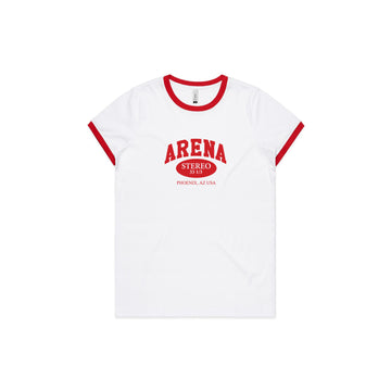 33 1/3 RPM: Women's Ringer Tee | Arena