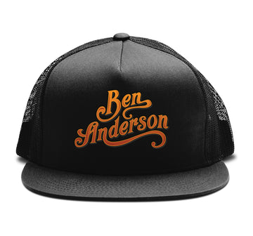 Ben Anderson - Trucker Snapback Hat - Band Merch and On-Demand Designer Shirts