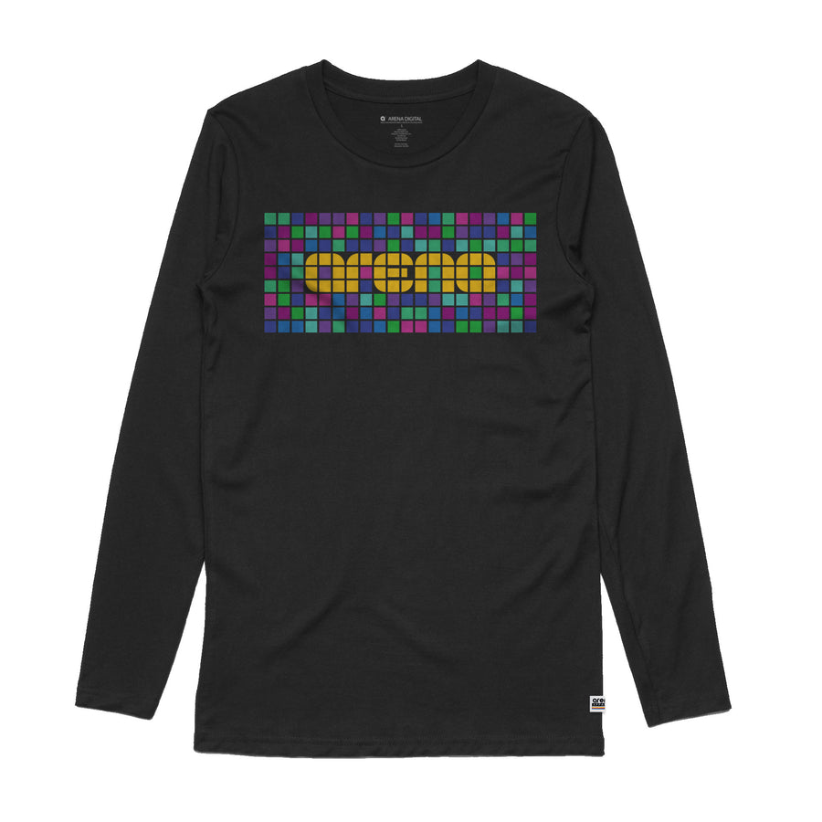 Pixel - Men's Long Sleeve Tee Shirt - Band Merch and On-Demand Designer Shirts