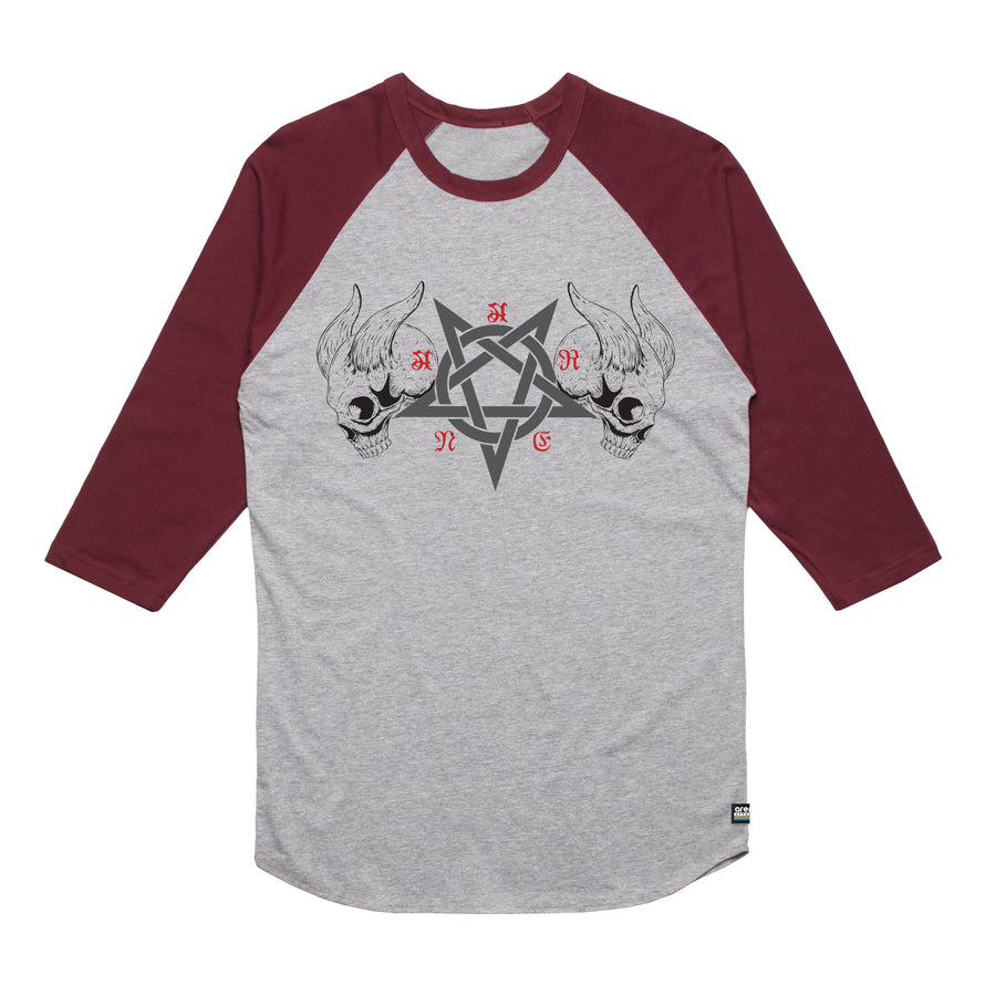 Black Metal - Unisex Raglan Tee Shirt - Band Merch and On-Demand Designer Shirts