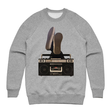Boombox - Unisex Lightweight Pullover Sweatshirt - Band Merch and On-Demand Designer Shirts
