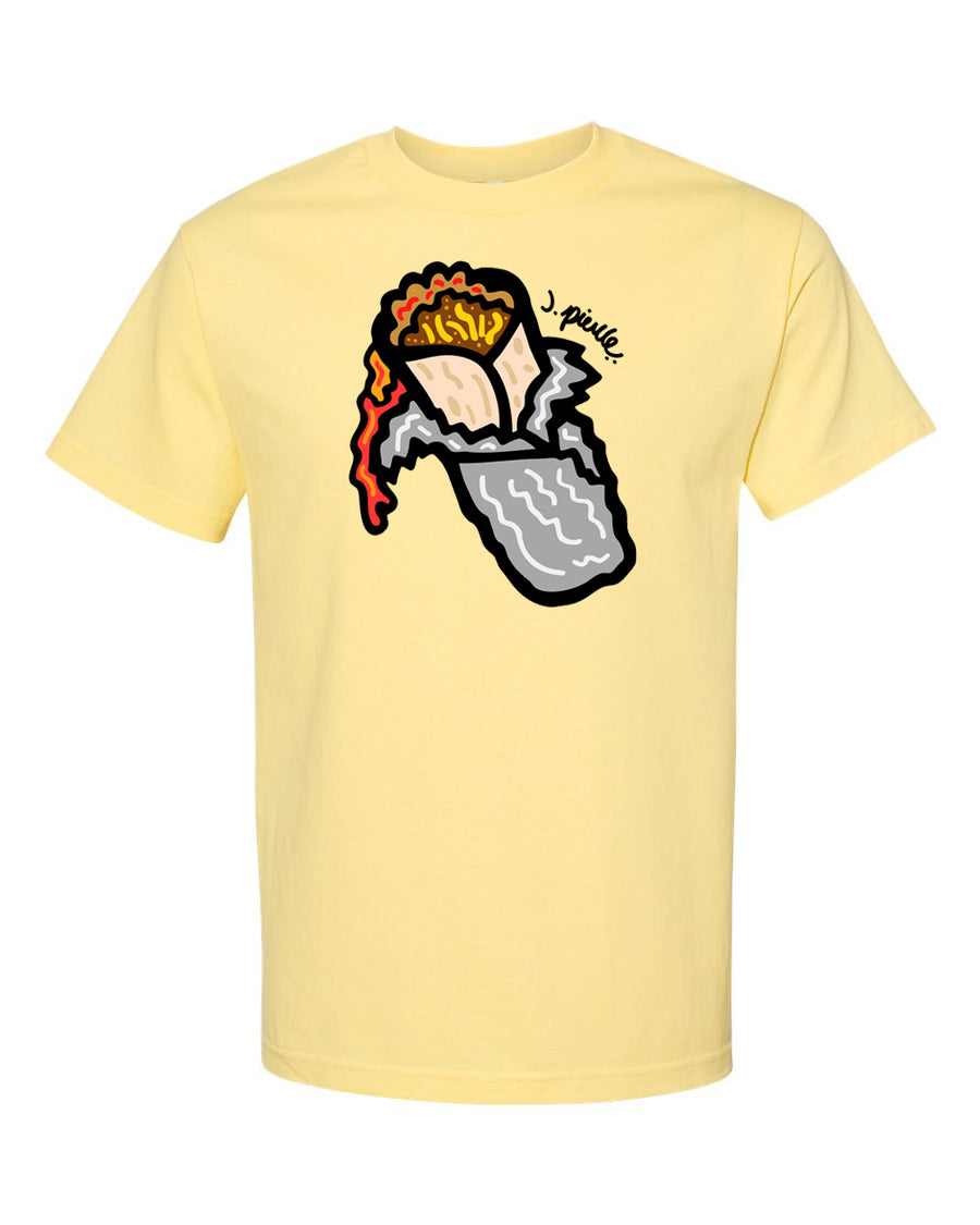 J. Pierce - Burrito: Unisex Tee Shirt | Arena - Band Merch and On-Demand Designer Shirts