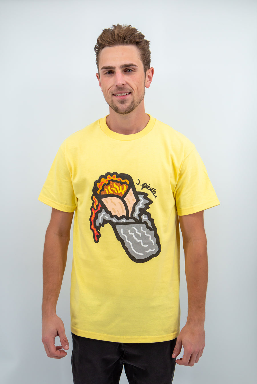 J Pierce  - Burrito: Unisex Tee Shirt | Arena