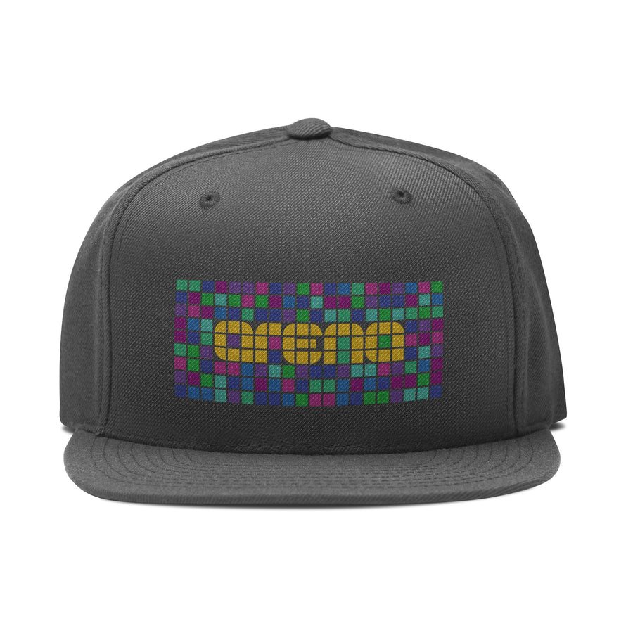 Pixel - Classic Snapback Hat - Band Merch and On-Demand Designer Shirts