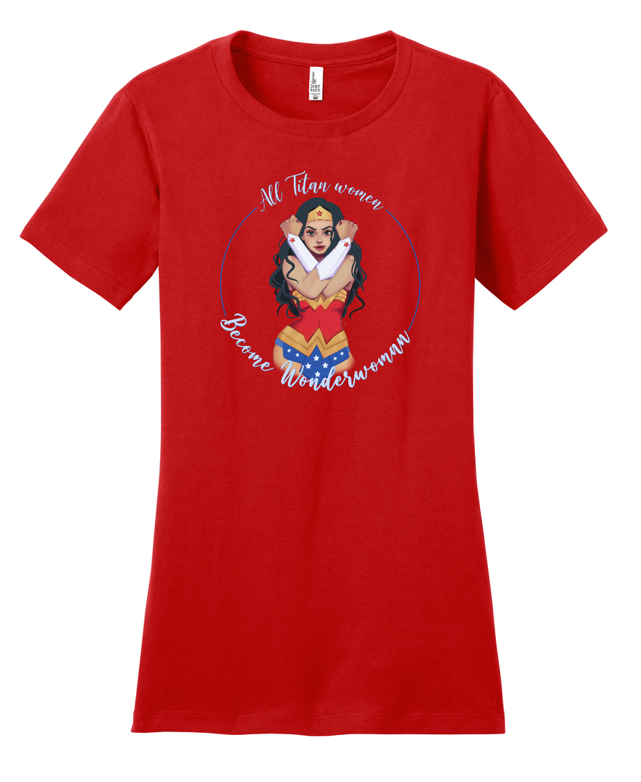 Arcadia Titans High School :  Arcadia WonderWoman-Legacy Collection | Women’s Fitted Tee