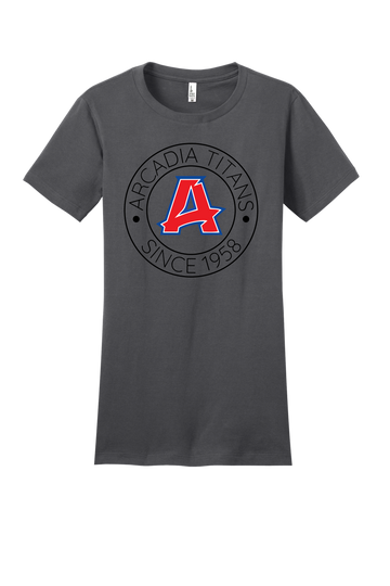 Arcadia Titans High School : Arcadia Circle A | Women’s Fitted Tee