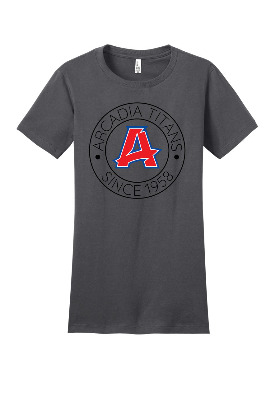 Arcadia Titans High School : Arcadia Circle A | Women’s Fitted Tee