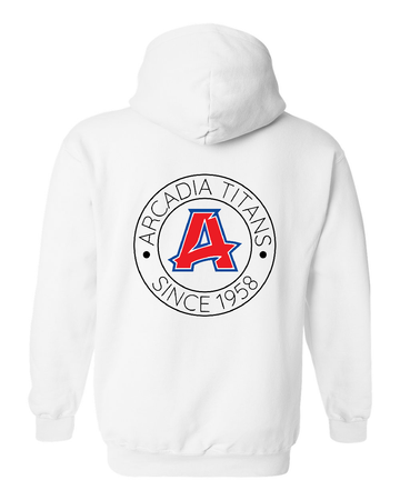 Arcadia Titans High School : Arcadia Circle A | Unisex Hooded Sweatshirt