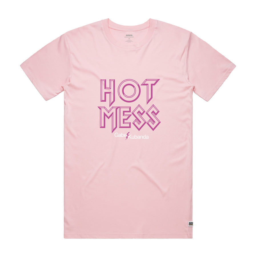 Gabe Kubanda - Hot Mess Unisex Tee Shirt - Band Merch and On-Demand Designer Shirts