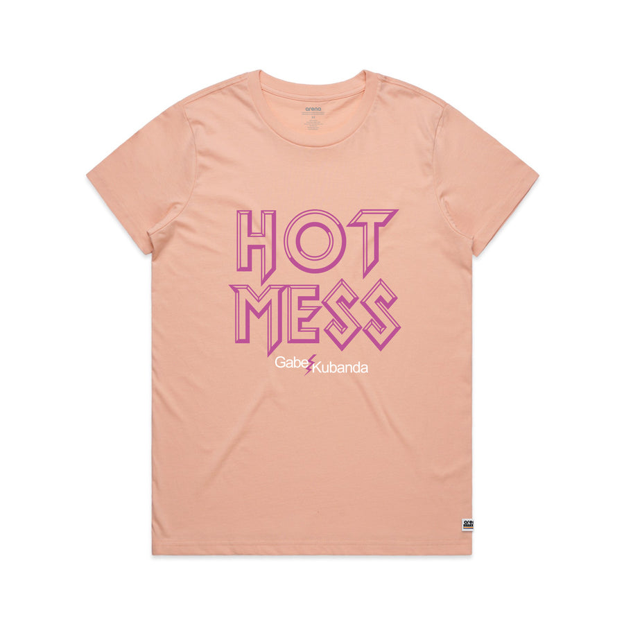 Gabe Kubanda - Hot Mess Women's Tee Shirt - Band Merch and On-Demand Designer Shirts