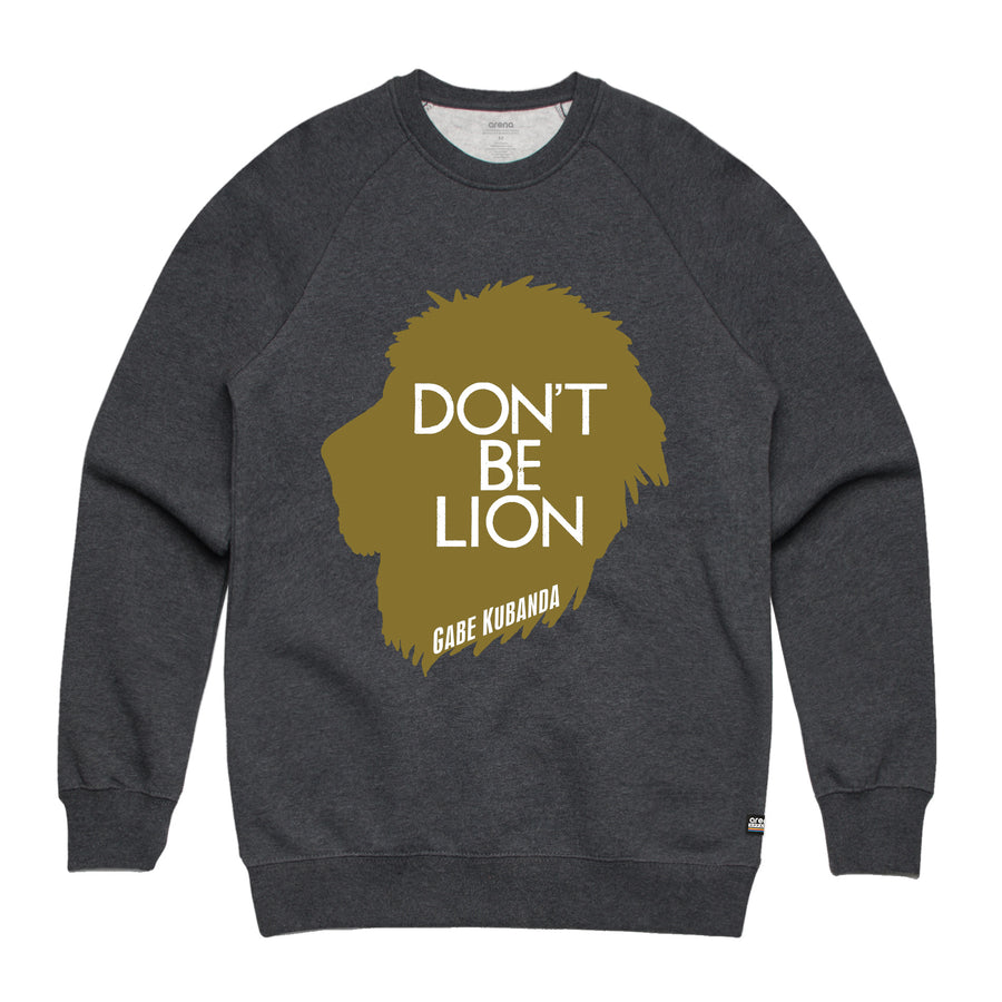 Gabe Kubanda - Lion Unisex Heavyweight Pullover Sweatshirt - Band Merch and On-Demand Designer Shirts