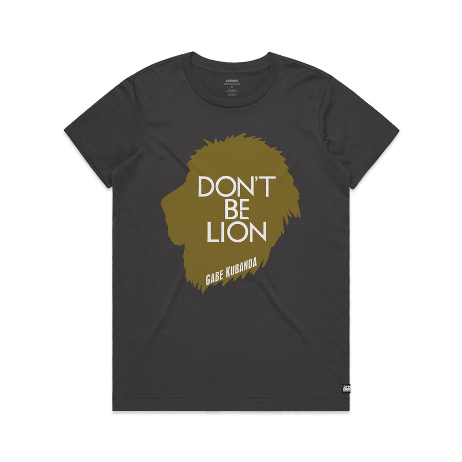 Gabe Kubanda - Lion Women's Tee Shirt - Band Merch and On-Demand Designer Shirts