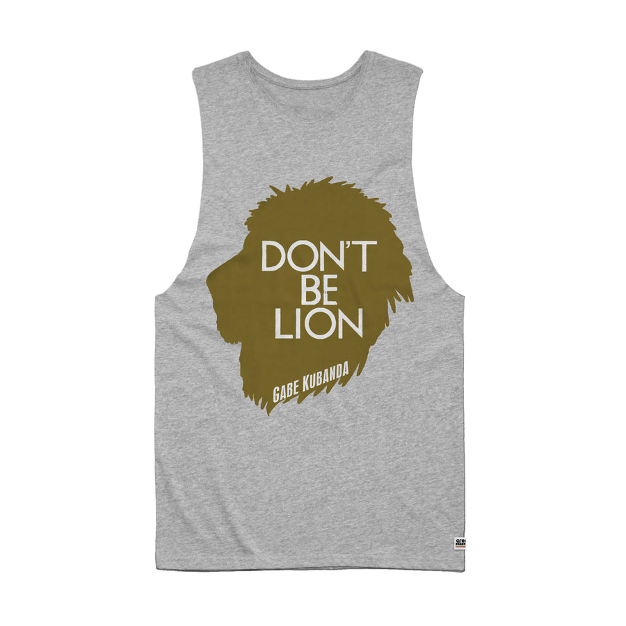 Gabe Kubanda - Lion Men's Sleeveless Tee Shirt - Band Merch and On-Demand Designer Shirts