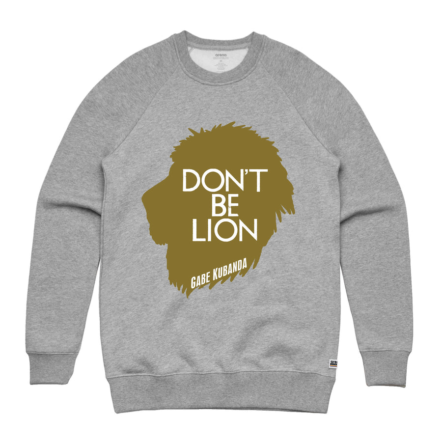 Gabe Kubanda - Lion Unisex Heavyweight Pullover Sweatshirt - Band Merch and On-Demand Designer Shirts