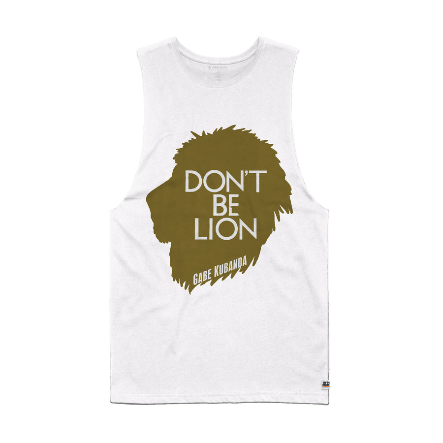 Gabe Kubanda - Lion Men's Sleeveless Tee Shirt - Band Merch and On-Demand Designer Shirts