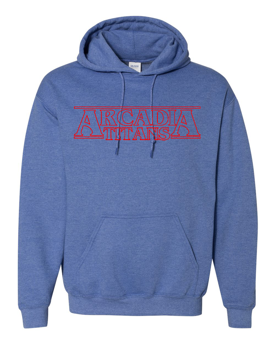 Arcadia Titans High School : Stranger Arcadia | Unisex Hooded Sweatshirt