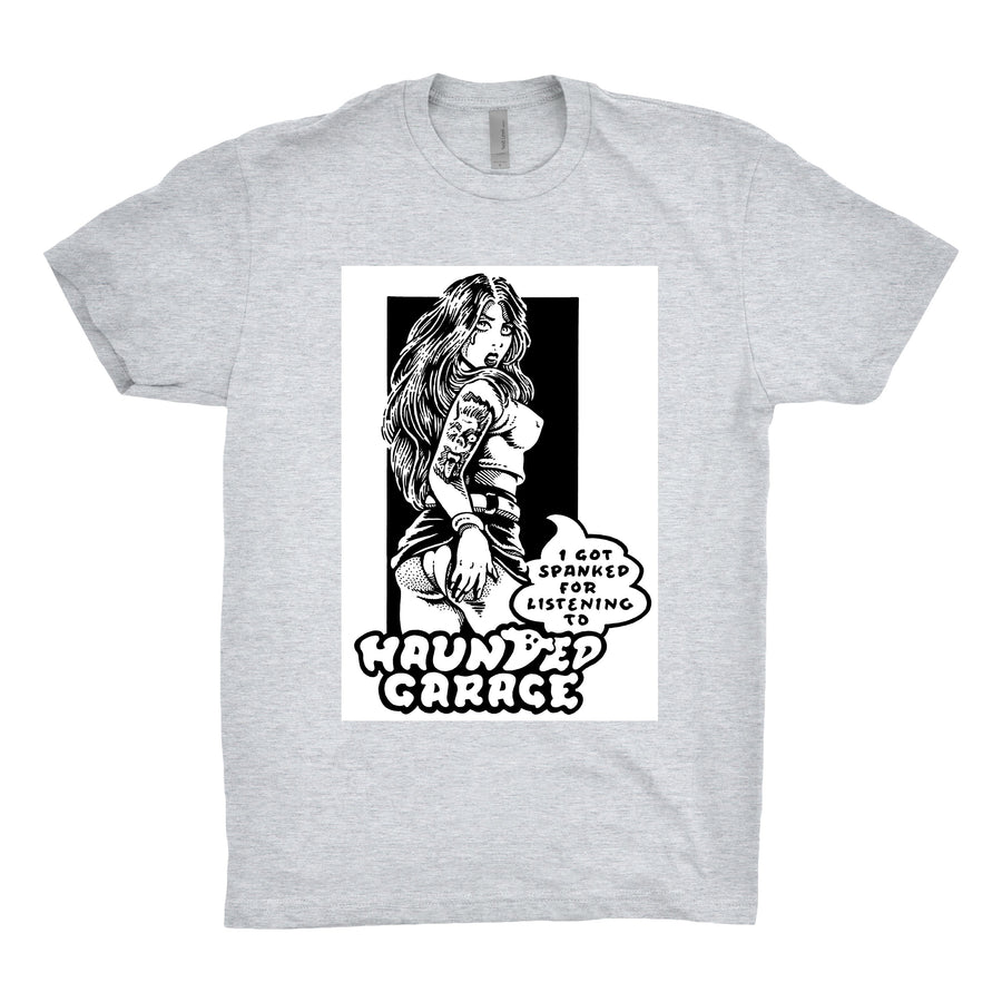 Haunted Garage - Get Spanked Unisex Tee Shirt - Band Merch and On-Demand Designer Shirts